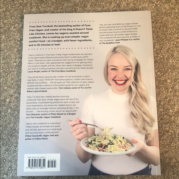 Fast Easy Cheap Vegan Cookbook by - Picture 2 of 2
